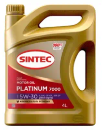МАСЛО SINTEC PLATINUM GF-6А  5W30 4л син