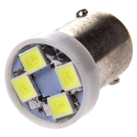 СВЕТОДИОД T10 БЕЛЫЙ  4 SMD