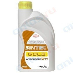 АНТИФРИЗ SINTEC ЖЕЛТЫЙ 1кг.