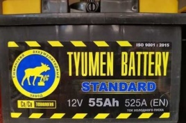 АКБ ЛОСЬ 6СТ-55 ТЮМЕНЬ