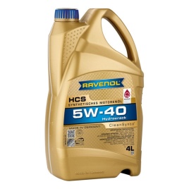 МАСЛО RAVENOL 5W40 4л. син.