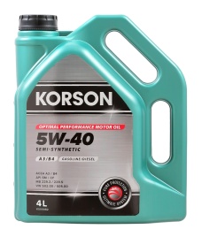 МАСЛО KORSON A3/B4 5W-40 4л. п/с.