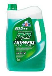 АНТИФРИЗ AGA ЗЕЛЕНЫЙ 5кг.