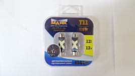 СВЕТОДИОДЫ Т11 41мм 12 SMD ОБМАНКА 2шт.