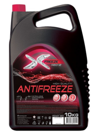 АНТИФРИЗ  X-FREEZE КРАСНЫЙ 10кг.