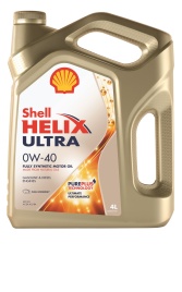 МАСЛО SHEL HELIX ULTRA 0W40 4л