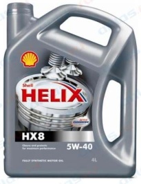 МАСЛО SHEL HELIX HX8 5W40 4л