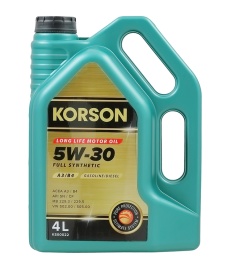 МАСЛО KORSON A3/B4 5W-30 4л. син.