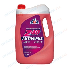 АНТИФРИЗ AGA КРАСНЫЙ 5кг.