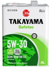 МАСЛО TAKAYAMA 5W30 4л п/син