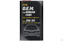МАСЛО MANNOL HYUNDAI/KIA 5W30 4л. син.
