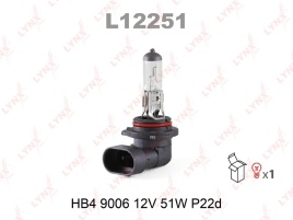 ЛАМПА НB4 55W LYNX 