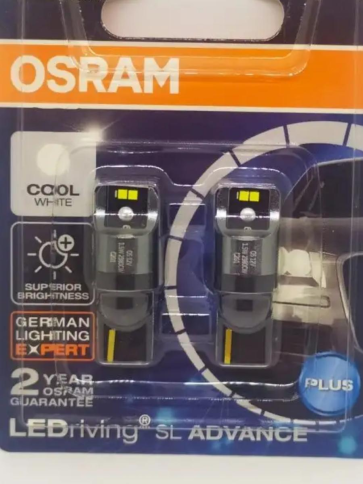 СВЕТОДИОДЫ Т10 OSRAM 2шт. фото 1