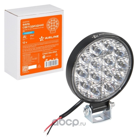 ПРОТИВОТУМАНКА 14W 14 LED КРУГ.83*83*22 фото 1