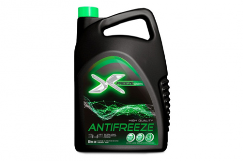 АНТИФРИЗ  X-FREEZE ЗЕЛЕНЫЙ 5кг. фото 1