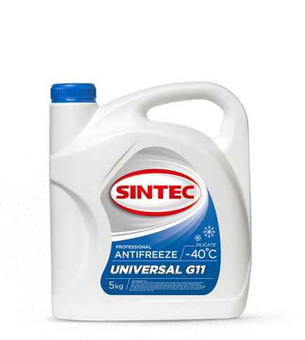 АНТИФРИЗ SINTEC СИНИЙ 5кг. фото 1