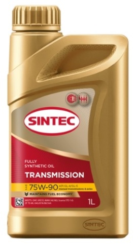 МАСЛО SINTEC GL-4/5 75W-90 1л. фото 1