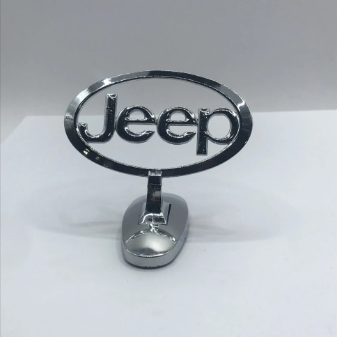 ЭМБЛЕМА НА КАПОТ ПРИЦЕЛ JEEP фото 1
