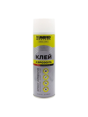 КЛЕЙ ПРОФЕССИОНАЛЬНЫЙ ABRO аэр.(для карпета) фото 1