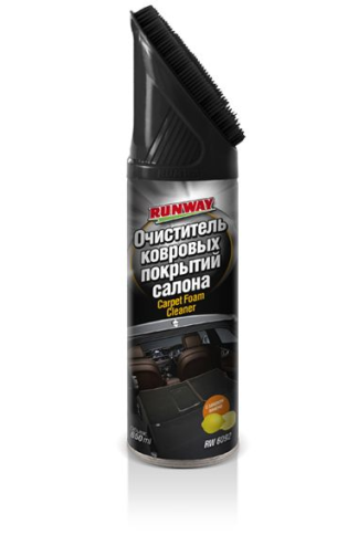 ОЧИСТИТЕЛЬ КОВРОВЫХ ПОКРЫТИЙ RUNWAY 650мл. фото 1