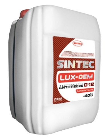 АНТИФРИЗ SINTEC КРАСНЫЙ 10кг. фото 1