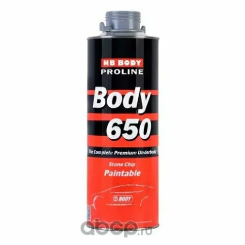 АНТИГРАВИЙ BODY 650 серый 1л фото 1