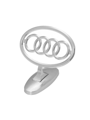 ЭМБЛЕМА НА КАПОТ ПРИЦЕЛ AUDI фото 1