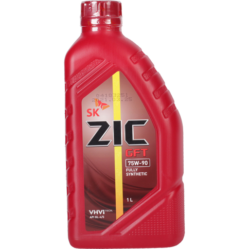 МАСЛО ZIC ТРАНСМ.75W90 GL-4 1л. фото 1
