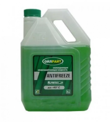 АНТИФРИЗ OILRIGHT ЗЕЛЕНЫЙ 3кг. фото 1