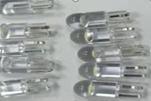 СВЕТОДИОД Т5 БЕЛЫЙ 2 SMD ЛИНЗА фото 1
