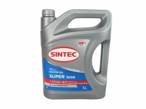 МАСЛО SINTEC СУПЕР 10W40 4л п/с фото 1