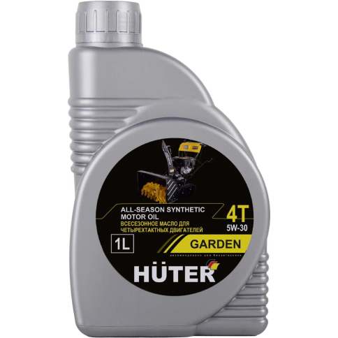 МАСЛО HUTER 4-ТАКТ 5W30 синт. 1л. фото 1