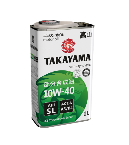 МАСЛО TAKAYAMA 10W40 1л п/син фото 1
