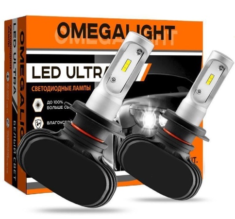 СВЕТОДИОД НB4 2500LM OMEGALIGHT фото 1