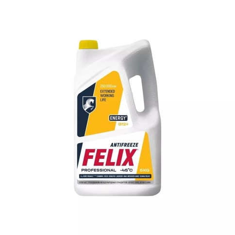 АНТИФРИЗ FELIX ЖЕЛТЫЙ 5кг. фото 1
