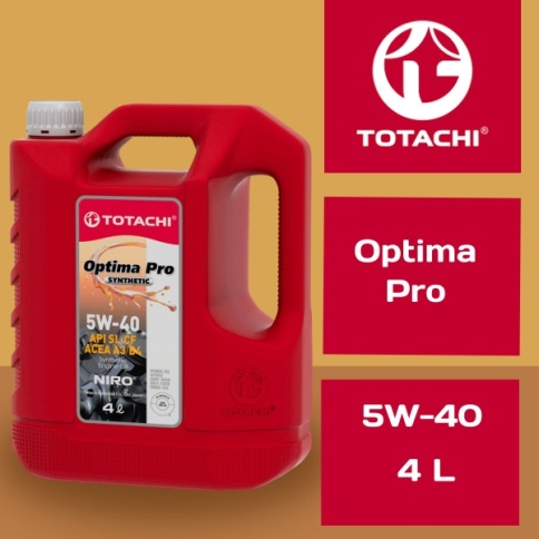 МАСЛО TOTACHI NIRO OPTIMA 5W40 4л фото 1