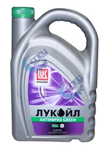 АНТИФРИЗ ЛУКОЙЛ ЗЕЛЕНЫЙ 5кг. фото 1